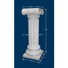 Roman Ionic Pedestal