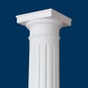 Round Fluted Tapered Column