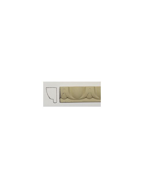 Flexible Egg & Dart Decorative Trim