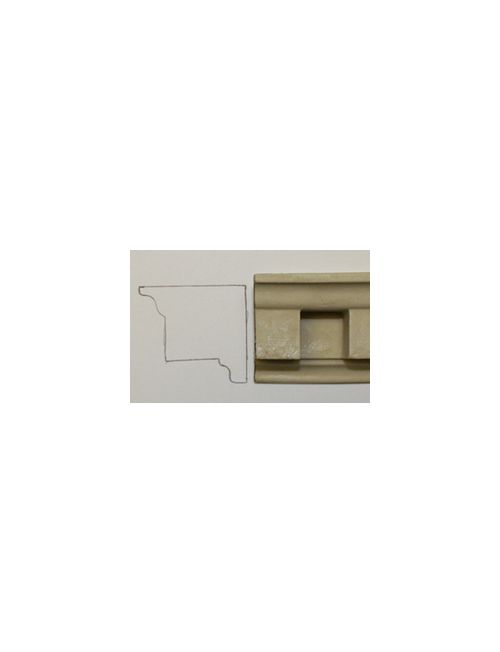 Flexible Dentil Decorative Trim