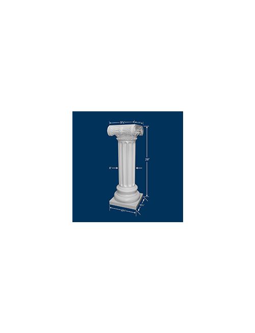 Roman Ionic Pedestal