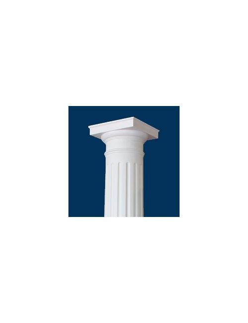 Round Fluted Tapered Column