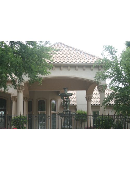 Round Smooth Tapered Column
