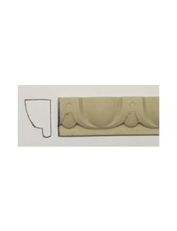 Flexible Egg & Dart Decorative Trim