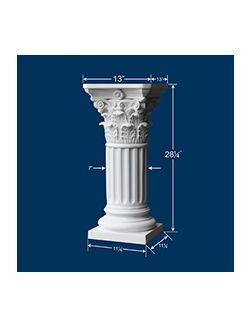 Roman Corinthian Pedestal